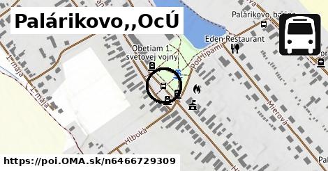 Palárikovo,,OcÚ