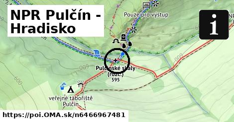 NPR Pulčín - Hradisko