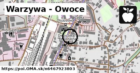 Warzywa - Owoce