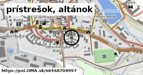 prístrešok, altánok