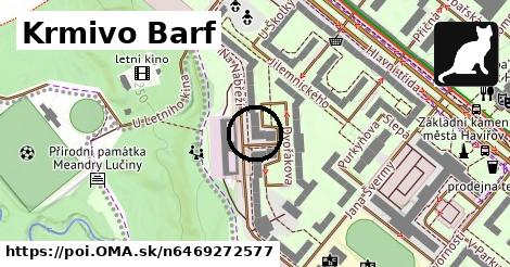 Krmivo Barf