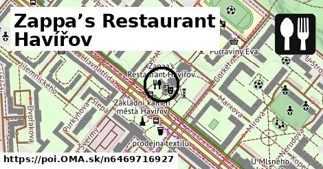 Zappa’s Restaurant Havířov