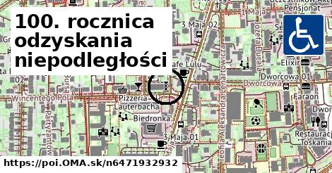 100. rocznica odzyskania niepodległości