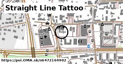 Straight Line Tattoo