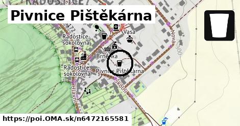 Pivnice Pištěkárna