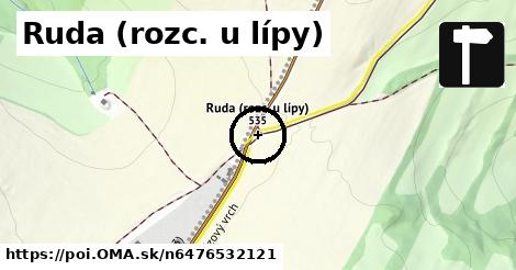 Ruda (rozc. u lípy)