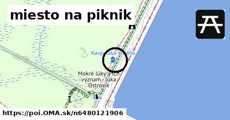 miesto na piknik