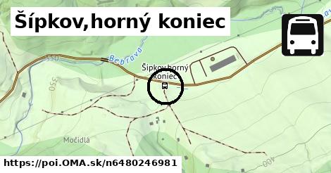 Šípkov,horný koniec