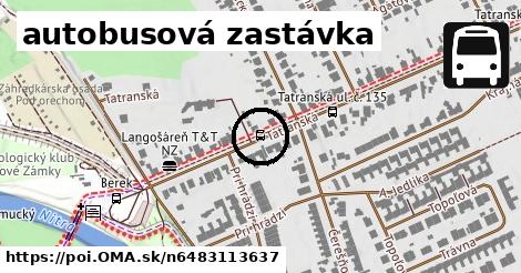 autobusová zastávka