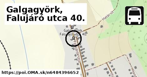 Galgagyörk, Falujáró utca 40.