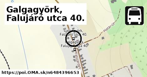 Galgagyörk, Falujáró utca 40.