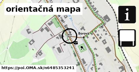 orientačná mapa