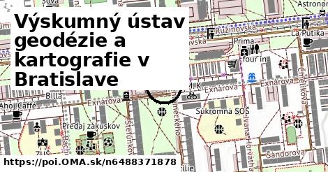 Výskumný ústav geodézie a kartografie v Bratislave