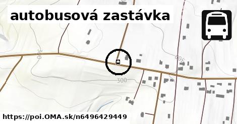 autobusová zastávka