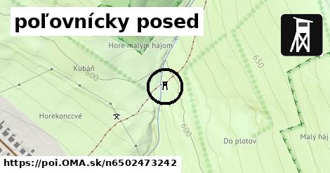 poľovnícky posed