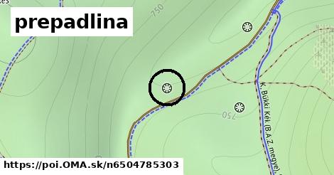 prepadlina