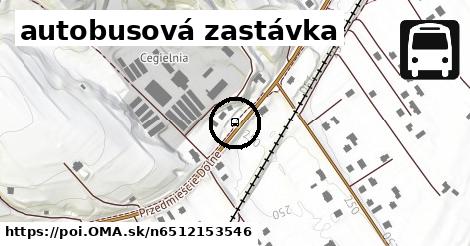 autobusová zastávka