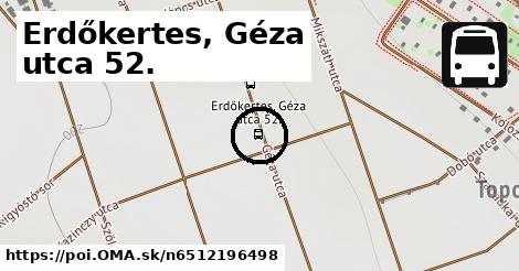 Erdőkertes, Géza utca 52.