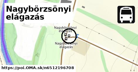 Nagybörzsönyi elágazás