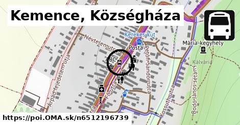 Kemence, Községháza