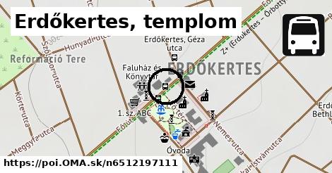 Erdőkertes, templom