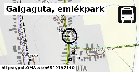 Galgaguta, emlékpark