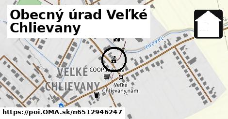 Obecný úrad Veľké Chlievany