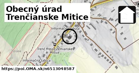 Obecný úrad Trenčianske Mitice