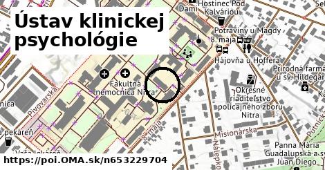 Ústav klinickej psychológie