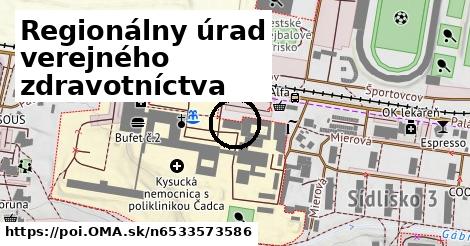 Regionálny úrad verejného zdravotníctva