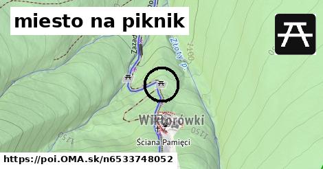 miesto na piknik