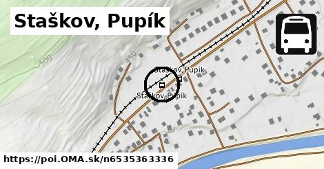 Staškov, Pupík