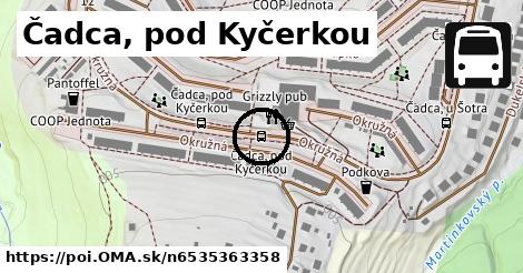 Čadca, pod Kyčerkou