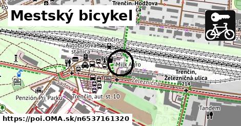 Mestský bicykel