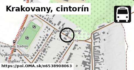 Krakovany, cintorín