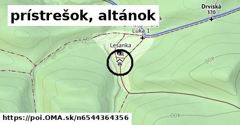 prístrešok, altánok