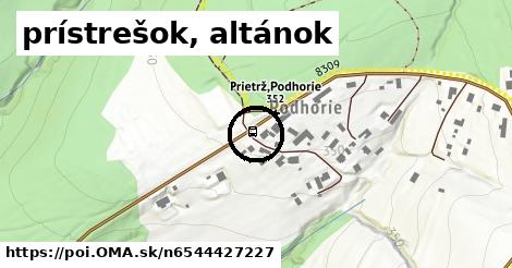 prístrešok, altánok