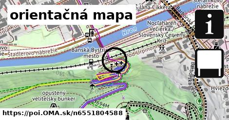 orientačná mapa