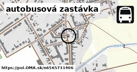 autobusová zastávka