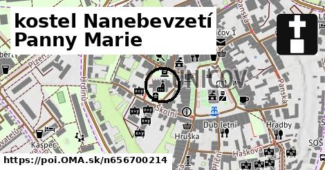 kostel Nanebevzetí Panny Marie