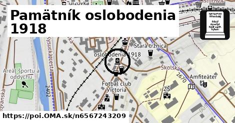 Pamätník oslobodenia 1918