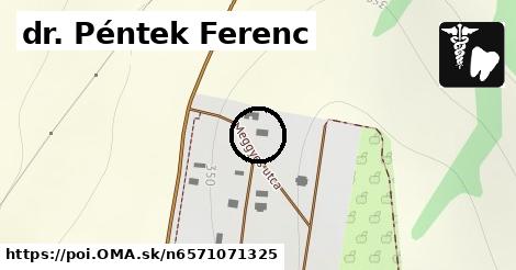 dr. Péntek Ferenc