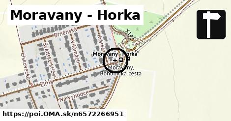 Moravany - Horka