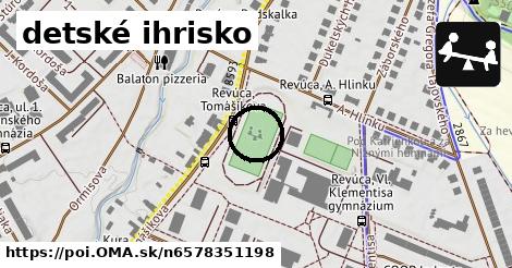 detské ihrisko