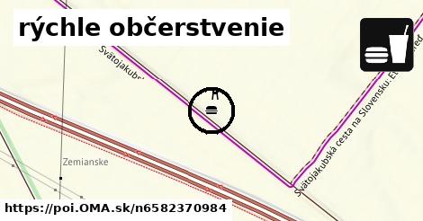 rýchle občerstvenie