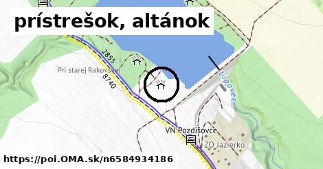 prístrešok, altánok