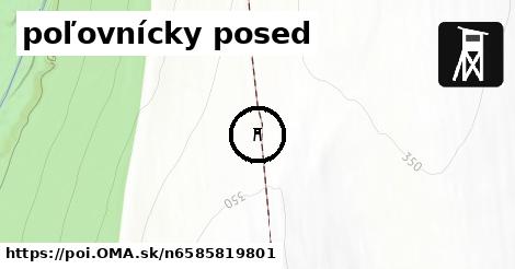 poľovnícky posed