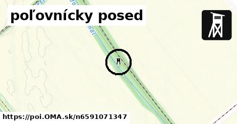 poľovnícky posed