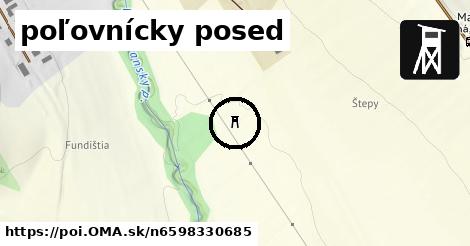 poľovnícky posed