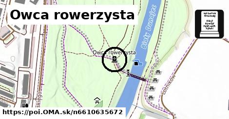 Owca rowerzysta